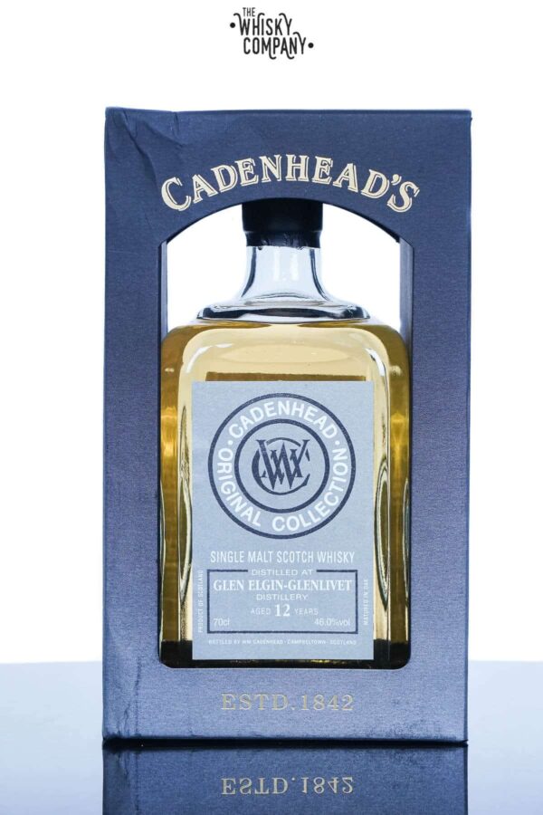 Glen Elgin - Glenlivet Aged 12 Years Origin Collection Single Malt Scotch Whisky - Cadenhead (700ml)