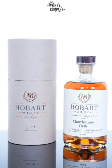 Hobart Cask Strength Chardonnay Cask Finish Tasmanian Single Malt Whisky (500ml)