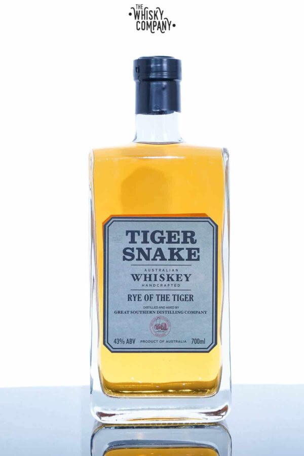 Tiger Snake Rye Of The Tiger Australian Whiskey 43% ABV (700ml)