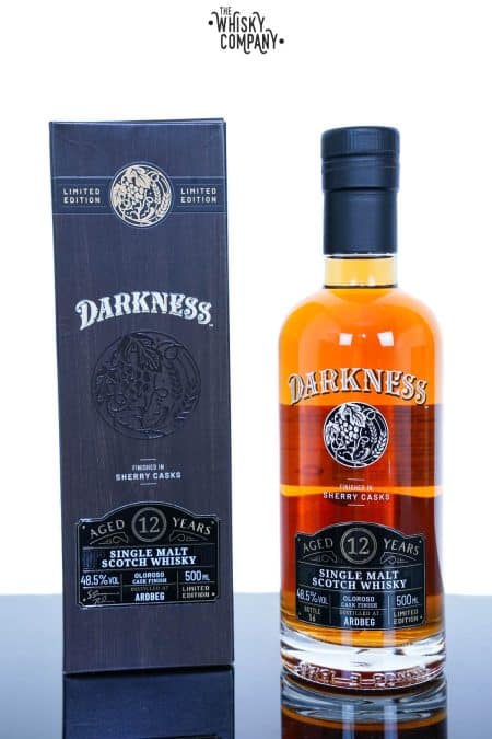 Ardbeg Aged 12 Years Oloroso Sherry Cask Finish Single Malt Scotch Whisky - Darkness (500ml)