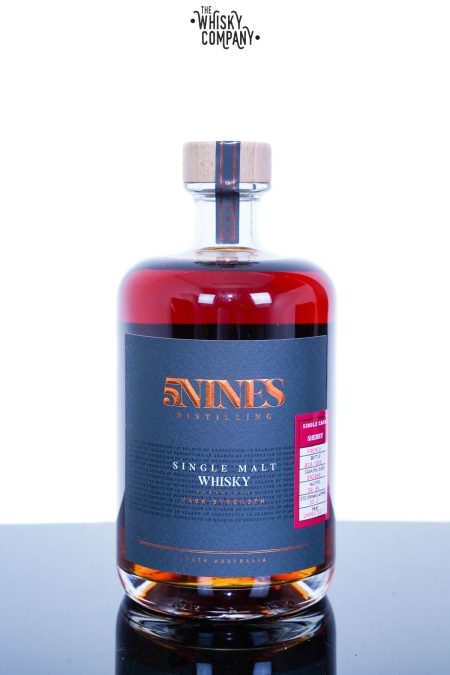 5Nines Single Cask Sherry Cask Strength Australian Single Malt Whisky (700ml)
