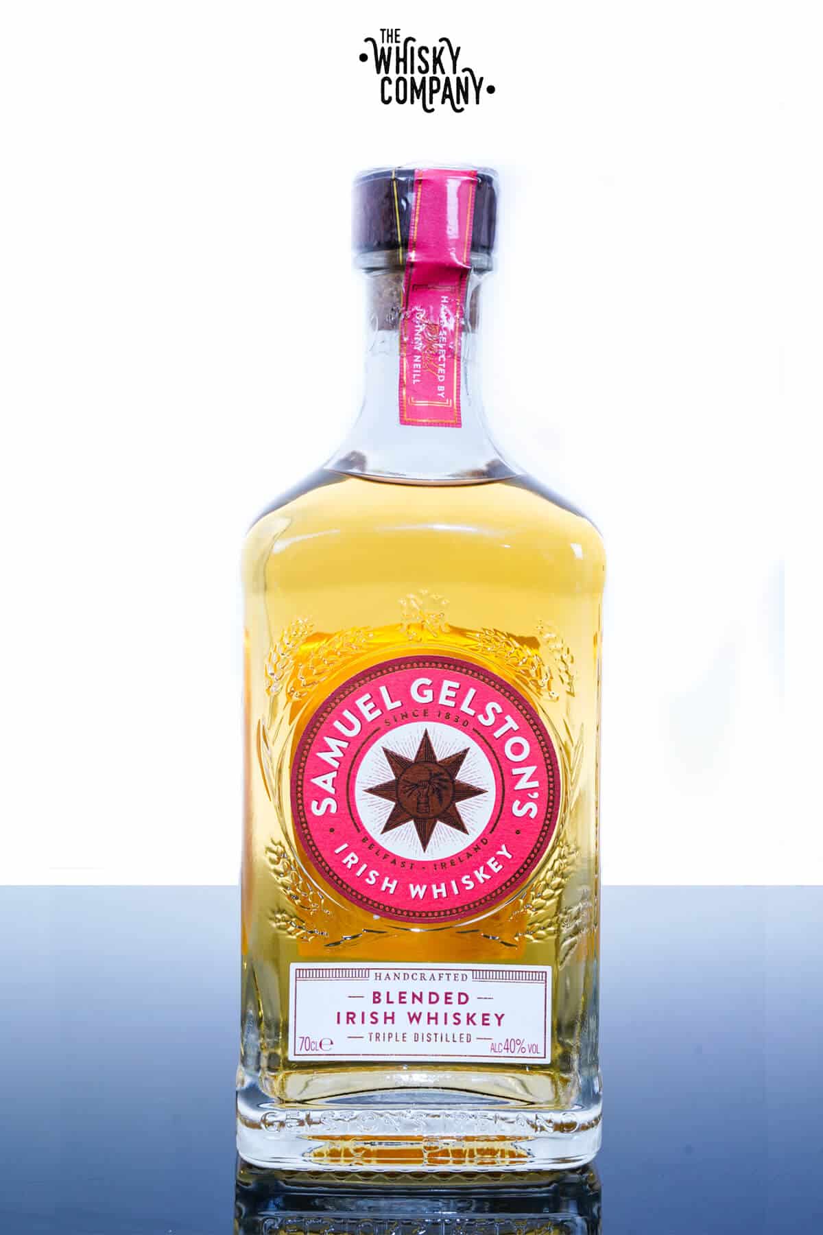 Samuel Gelstons’s Triple Distilled Blended Irish Whiskey (700ml)