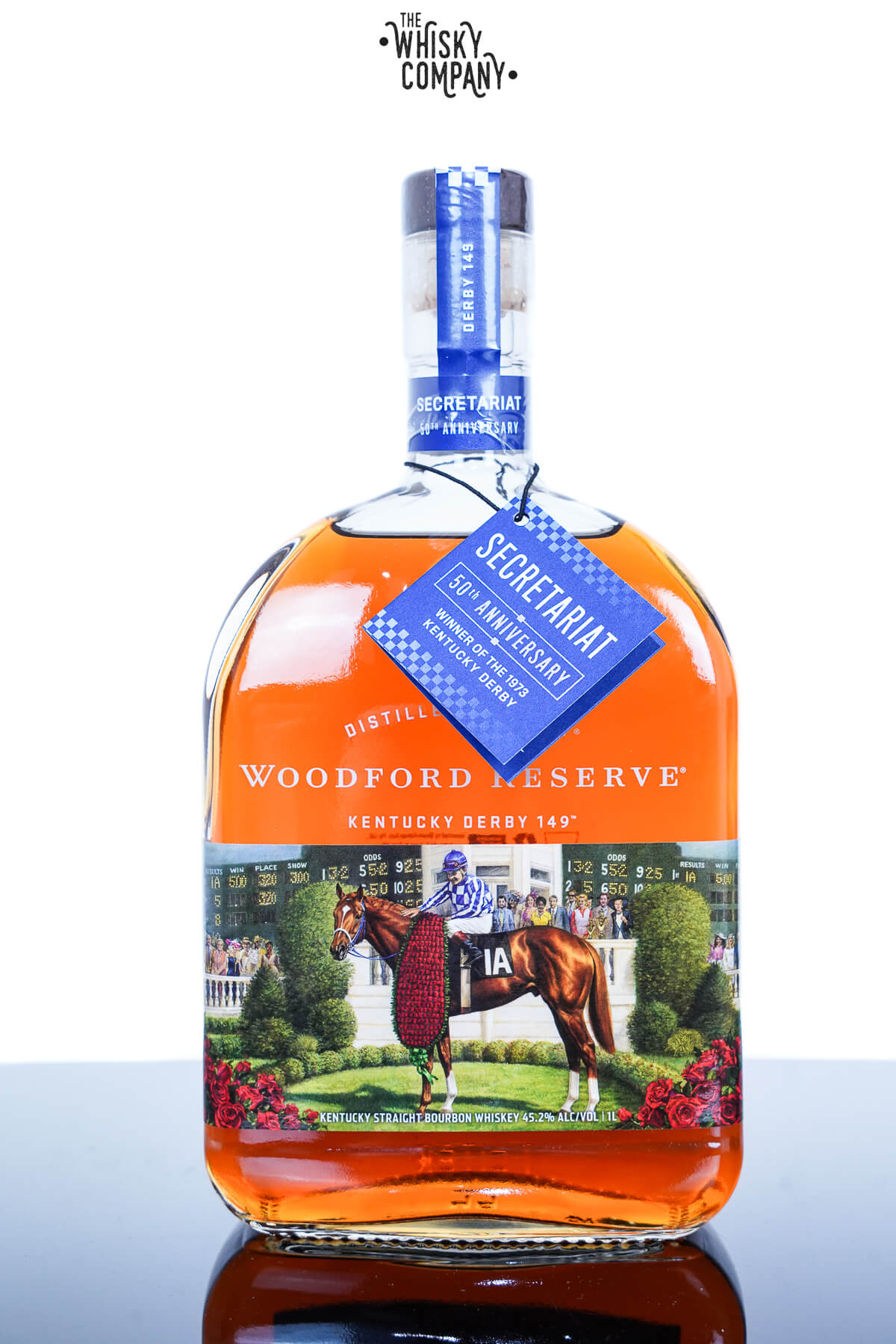 Woodford Reserve Distiller’s Select Kentucky Derby 149 Kentucky Straight Bourbon Whiskey – Secretariat 50th Anniversary (1000ml)