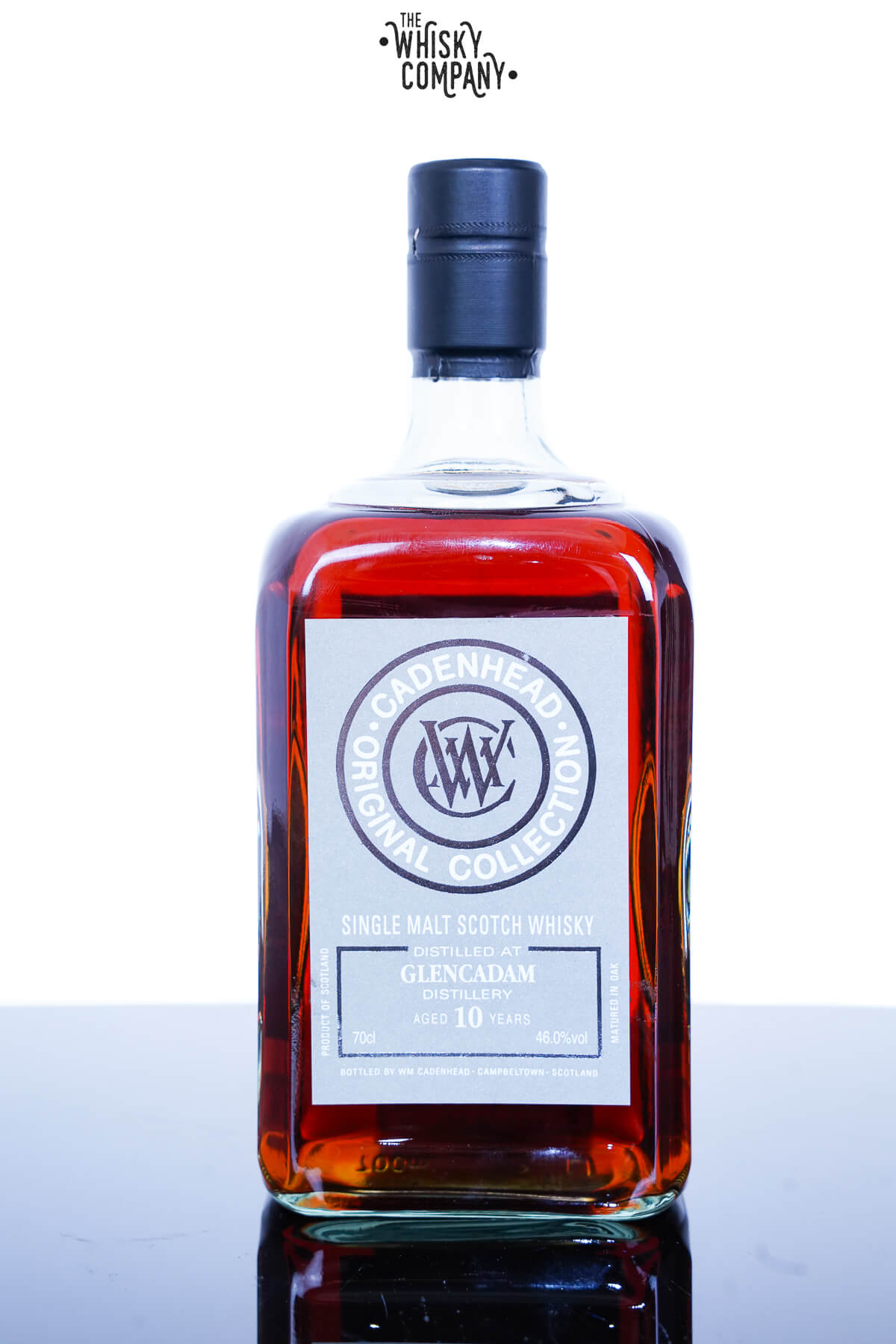 Glencadam Aged 10 Years Single Malt Scotch Whisky – Cadenhead Original Collection (700ml)