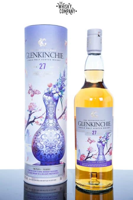 Glenkinchie Aged 27 Years 'The Floral Treasure' Single Malt Scotch Whisky - 2023 Special Release (700ml)