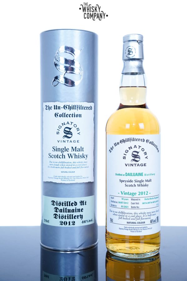 Dailuaine 2012 Aged 10 Years Single Malt Scotch Whisky - The Un-Chillfiltered Collection By Signatory Vintage (700ml)