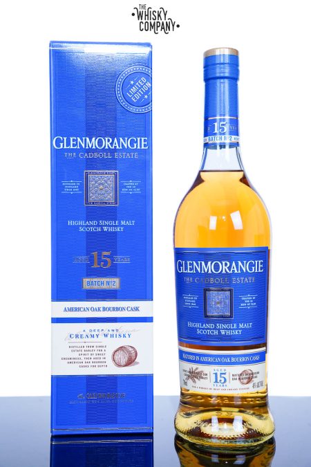 Glenmorangie The Cadboll Estate Aged 15 Years Highland Single Malt Scotch Whisky - Batch No.2 (700ml)