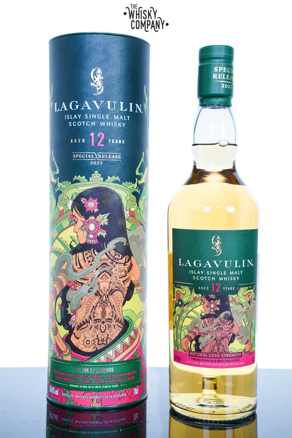 Lagavulin Aged 12 Years ‘The Ink Of Legends’ Single Malt Scotch Whisky – 2023 Special Release (700ml)