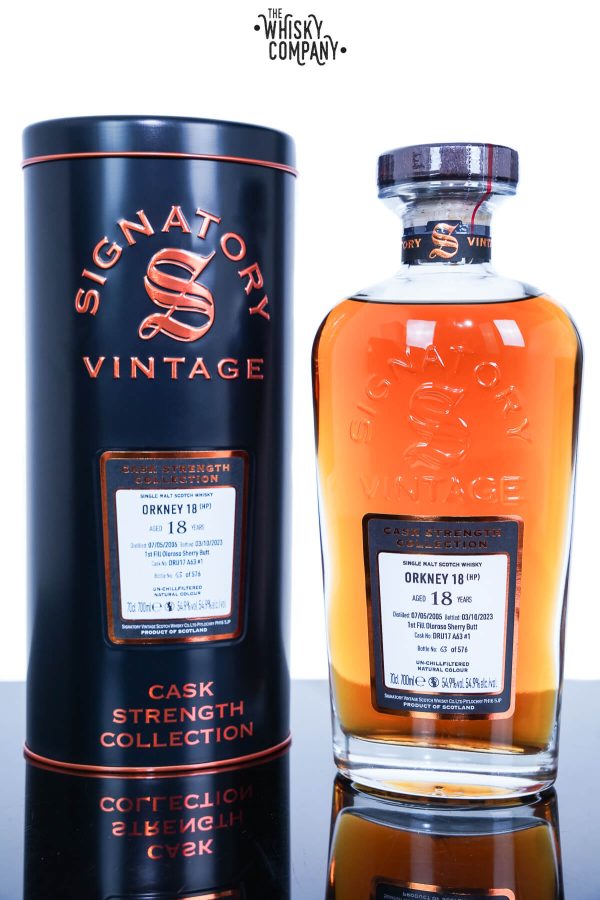 Orkney 2005 Aged 18 Years Single Malt Scotch Whisky - Cask Strength Collection By Signatory Vintage (700ml)