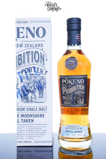 Pōkeno Prohibition Porter First Fill Bourbon Cask Single Malt Whisky (700ml)