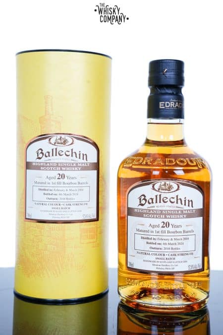 Ballechin 2004 Aged 20 Years 1st Fill Bourbon Cask Matured Single Malt Scotch Whisky (700ml)