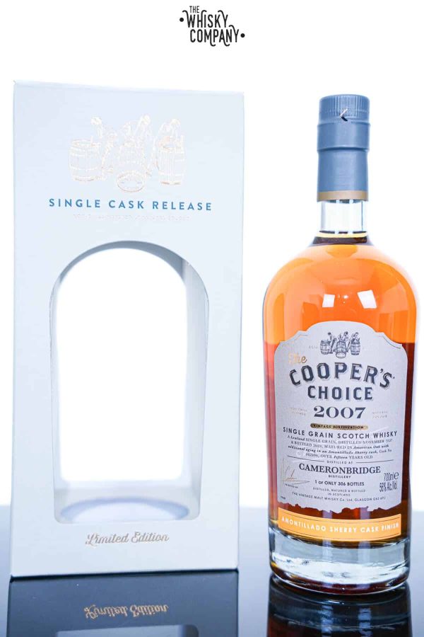 Cameronbridge 2007 Aged 15 Years Single Grain Scotch Whisky - The Cooper's Choice #462894 (700ml)