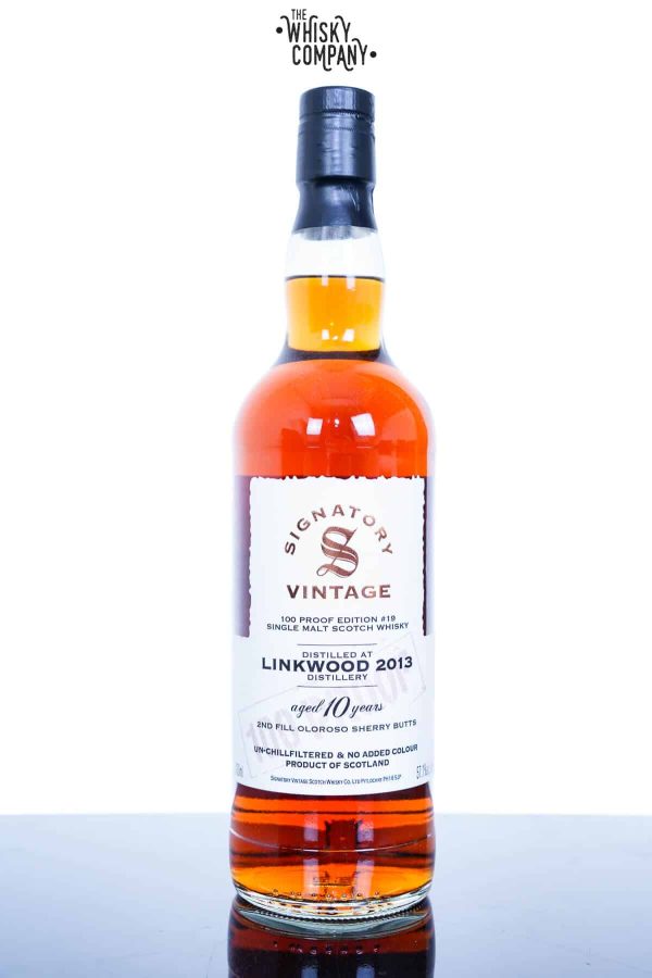 Linkwood 2013 Aged 10 Years Single Malt Scotch Whisky - 100 Proof Collection By Signatory Vintage (700ml)