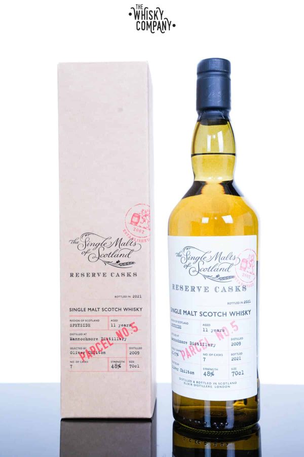 Mannochmore 2009 Aged 11 Years Reserve Cask Speyside Single Malt Scotch Whisky - The Single Malts Of Scotland (700ml)