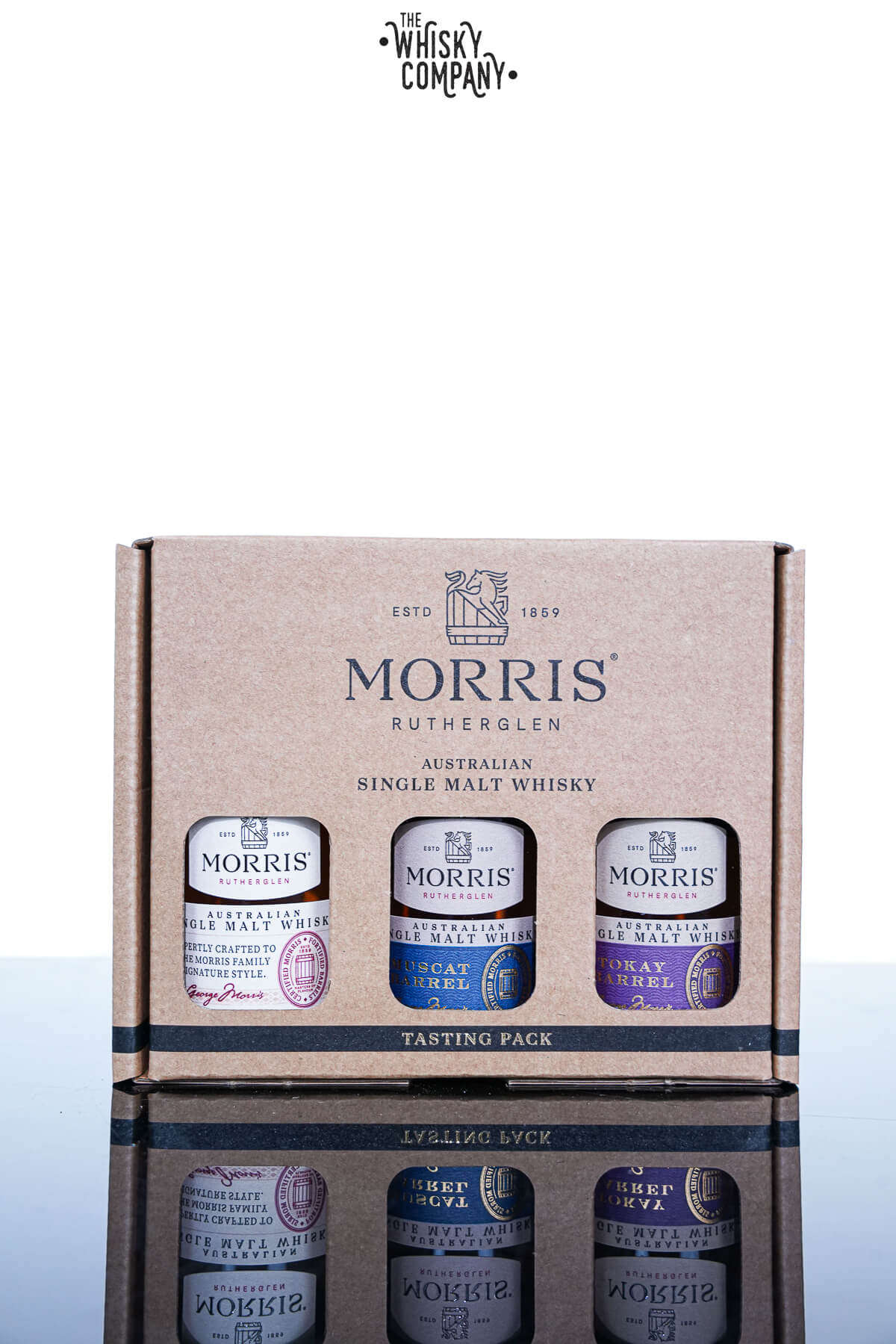 Morris Rutherglen Trio Taster Pack Australian Single Malt Whisky (3 x 50ml)