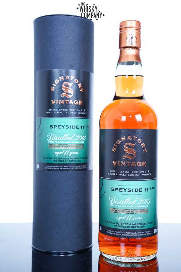 Secret Speyside (TAM) 2013 Aged 11 Years Single Malt Scotch Whisky - Small Batch Edition #13 Signatory Vintage (700ml)