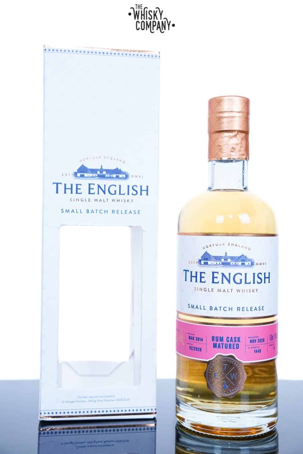 The English Distillery 2014 Small Batch Rum Cask Matured Single Malt Whisky (700ml)