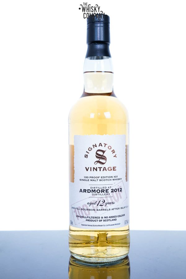 Ardmore 2012 Aged 12 Years Single Malt Scotch Whisky - 100 Proof Collection By Signatory Vintage (700ml)