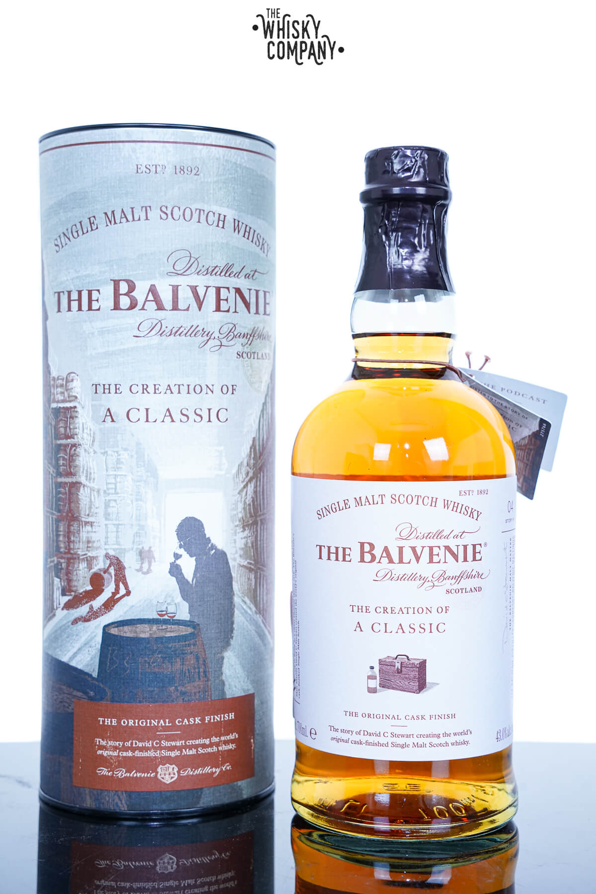 The Balvenie The Creation of a Classic The Original Cask Finish Single Malt Scotch Whisky (700ml)