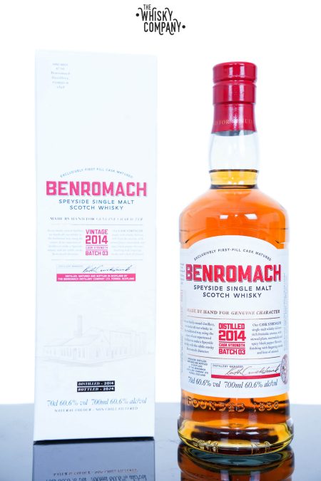 Benromach Cask Strength Vintage 2014 Speyside Single Malt Scotch Whisky - Batch 03 (700ml)