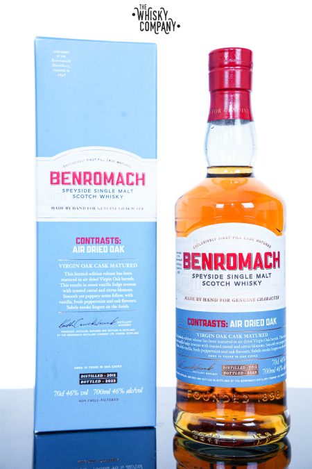 Benromach Contrasts Air Dried Oak Speyside Single Malt Scotch Whisky (700ml)