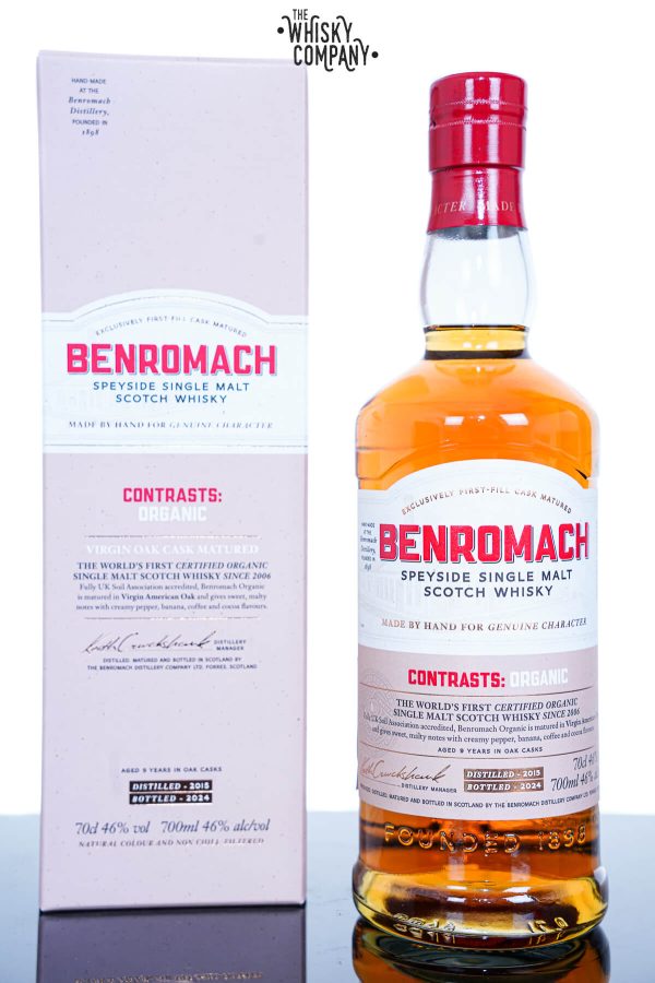 Benromach Contrasts Organic Speyside Single Malt Scotch Whisky (700ml)