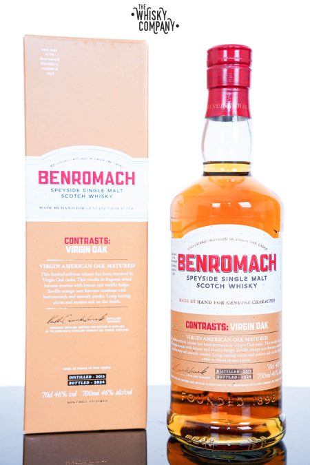 Benromach Contrasts Virgin Oak Speyside Single Malt Scotch Whisky (700ml)