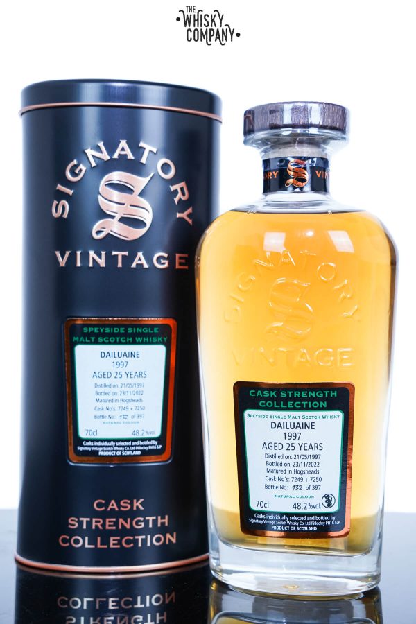 Dailuaine 1997 Aged 25 Years Single Malt Scotch Whisky Cask Strength Collection By Signatory Vintage (700ml)