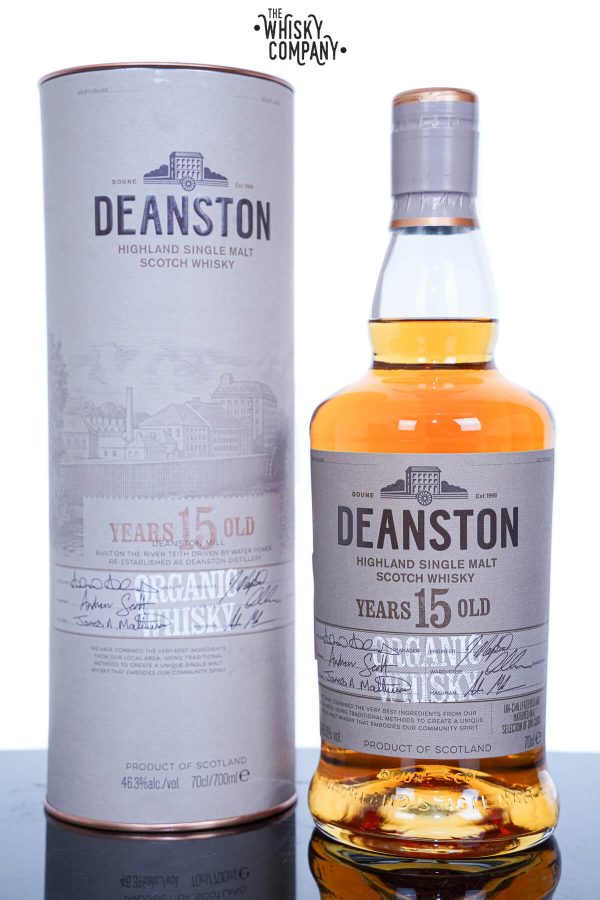 Deanston 15 Years Old Organic Single Malt Scotch Whisky (700ml)