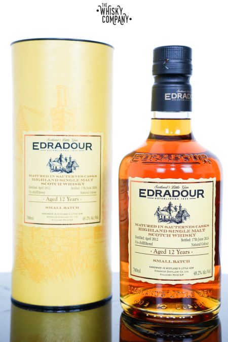 Edradour 20012 Aged 12 Years Sauternes Cask Matured Small Batch Highland Single Malt Scotch Whisky (700ml)
