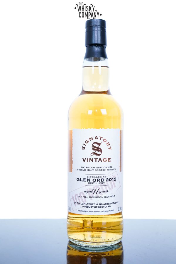Glen Ord 2012 Aged 11 Years Single Malt Scotch Whisky - 100 Proof Collection By Signatory Vintage (700ml)