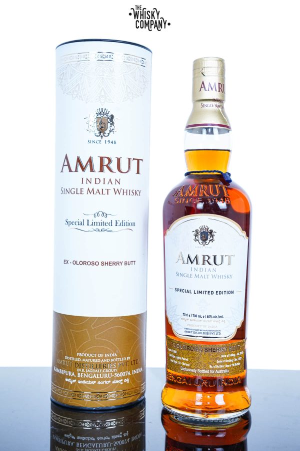Amrut 2015 Aged 7 Years Single Cask Indian Single Malt Whisky - Cask #3897 (700ml)