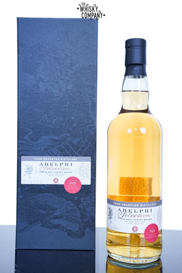 Deanston 2013 Aged 10 Years Highland Single Malt Scotch Whisky - Adelphi Cask #7403 (700ml)