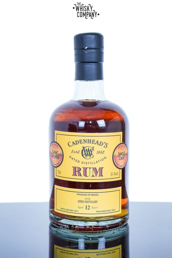 Epris Distillery Single Cask Aged 12 Years Cadenhead's Rum (700ml)