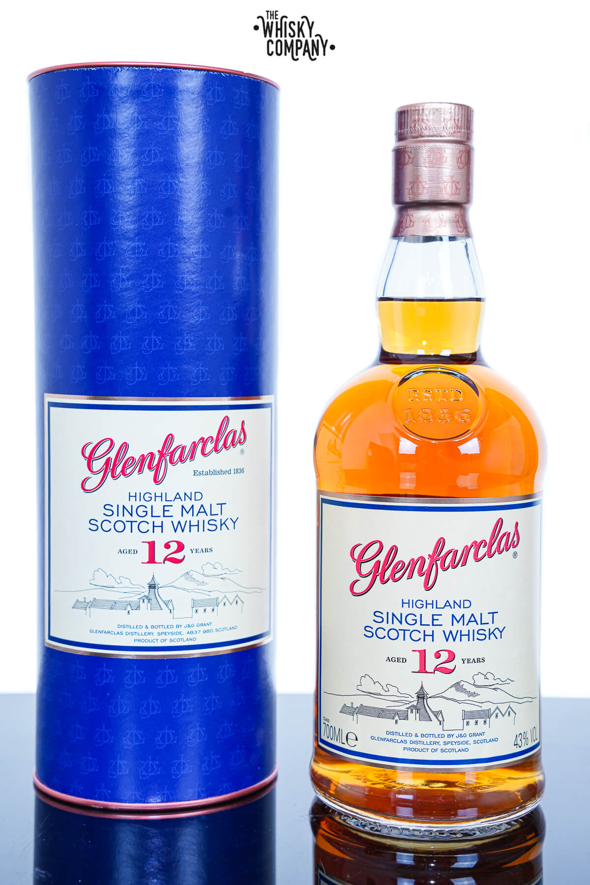 Glenfarclas Aged 12 Years Highland Single Malt Scotch Whisky (700ml)