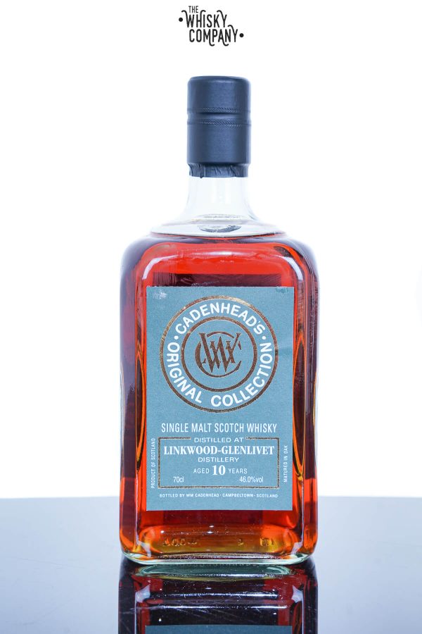 Linkwood-Glenlivet 10 Year Old Single Malt Scotch Whisky - Cadenhead Original Collection (700ml)