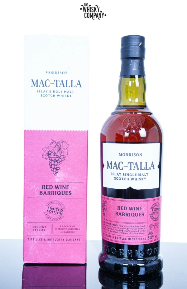 Mac-Talla Red Wine Barriques Limited Edition Islay Single Malt Scotch Whisky - Morrison Distillers (700ml)
