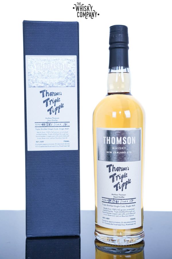 Thomson Triple Tipple Single Cask New Zealand Single Malt Whisky (700ml)