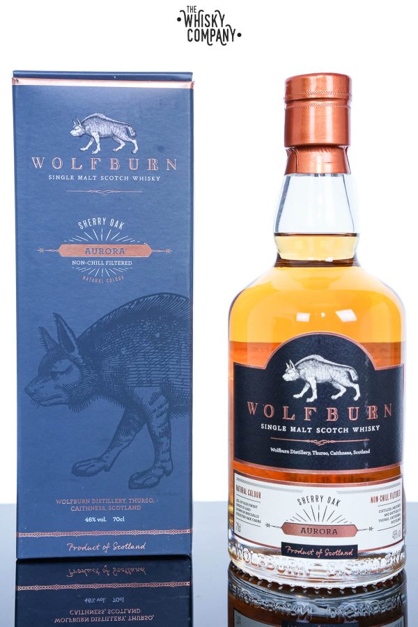 Wolfburn Aurora Highland Single Malt Scotch Whisky (700ml)