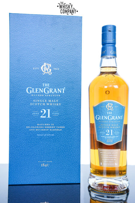 Glen Grant Aged 21 Years Speyside Single Malt Scotch Whisky (700ml)