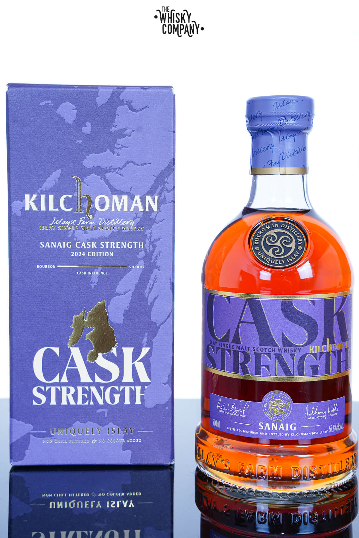 ウイスキー KILCHOMAN SANAIG CASK STRENGTH 2024 Kilchoman Sanaig Cask Strength (57,8%) | Dramtime