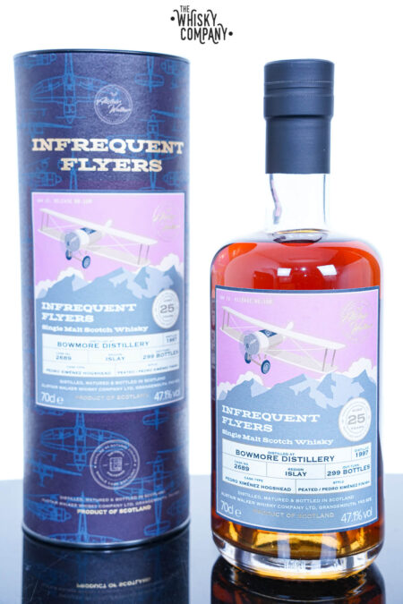 Bowmore 1997 Aged 25 Years Cask 2689 Single Malt Scotch Whisky - Infrequent Flyers Release #100 (700ml)