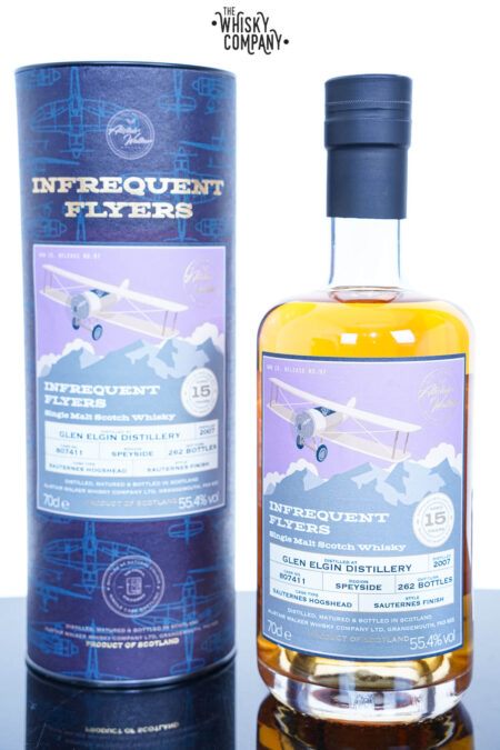 Glen Elgin 2007 Aged 15 Years Cask 807411 Single Malt Scotch Whisky - Infrequent Flyers Release #97 (700ml)