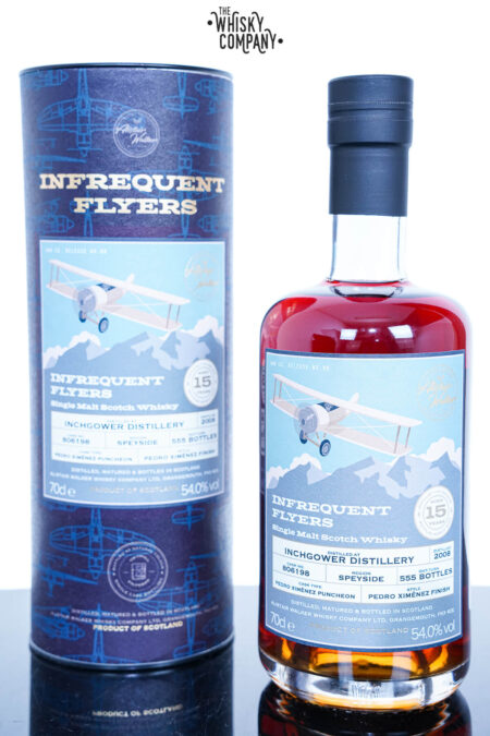 Inchgower 2008 Aged 15 Years Cask 806198 Single Malt Scotch Whisky - Infrequent Flyers #98 (700ml)