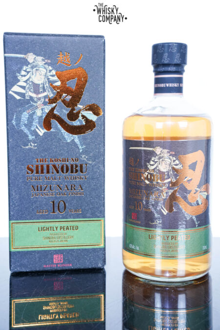 The Shinobu Aged 10 Years Lightly Peated Pure Malt Japanese Whisky - Mizunara Oak Finish (700ml)
