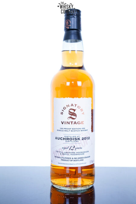 Auchroisk 2012 Aged 12 Years Single Malt Scotch Whisky - 100 Proof Edition #52 By Signatory Vintage (700ml)