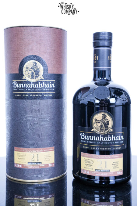 Bunnahabhain 21 Year Old Cask Strength Single Malt Scotch Whisky - 2025 Edition (700ml)
