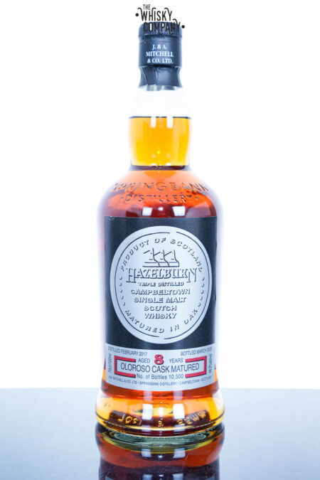 Hazelburn Aged 8 Years Oloroso Sherry Cask Matured Campbeltown Single Malt Scotch Whisky - 2025 Release (700ml)