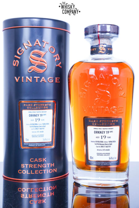 Orkney (HP) 2005 Aged 19 Years Single Malt Scotch Whisky - Cask Strength Collection By Signatory Vintage Cask #DRU17 A63 #31 (700ml)