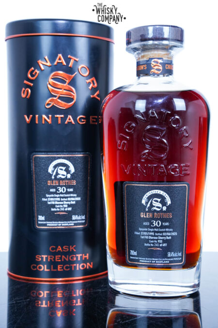 Glen Rothes 1995 Aged 30 Years Single Malt Scotch Whisky - Symington’s Choice Cask Strength Collection Signatory Vintage #933 (700ml)